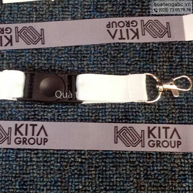 INLOGO in dây đeo thẻ nhân viên cho công ty CP Tập Đoàn Kita Group